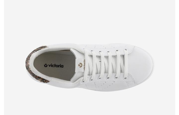 Produktbild Victoria Leder- und Glitzer-Sneaker für Damen (40)