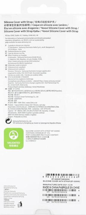 Produktbild Samsung Silicone Cover mit Schlaufe (Samsung Galaxy S22+)