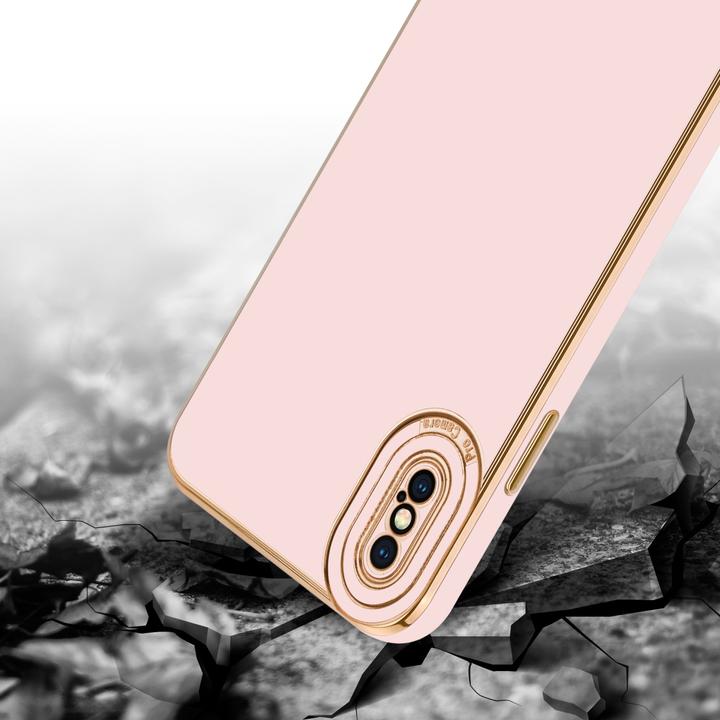 Image du produit Cadorabo Étui en TPU avec protection pour appareil photo pour Apple iPhone X / XS (Apple iPhone X)