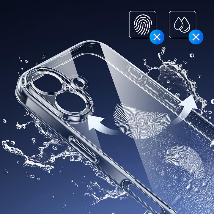Image du produit Ugreen Classy Clear Étui de protection pour iPhone 16 Plus - Transparent (Apple iPhone 16 Plus)