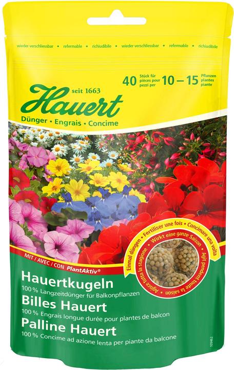Immagine prodotto Hauert Sfere coniche per piante da balcone (0.23 kg)