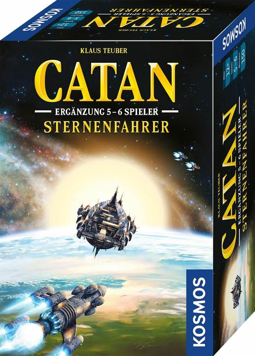 Produktbild Kosmos Catan: Sternfahrer Ergänzung (Deutsch)