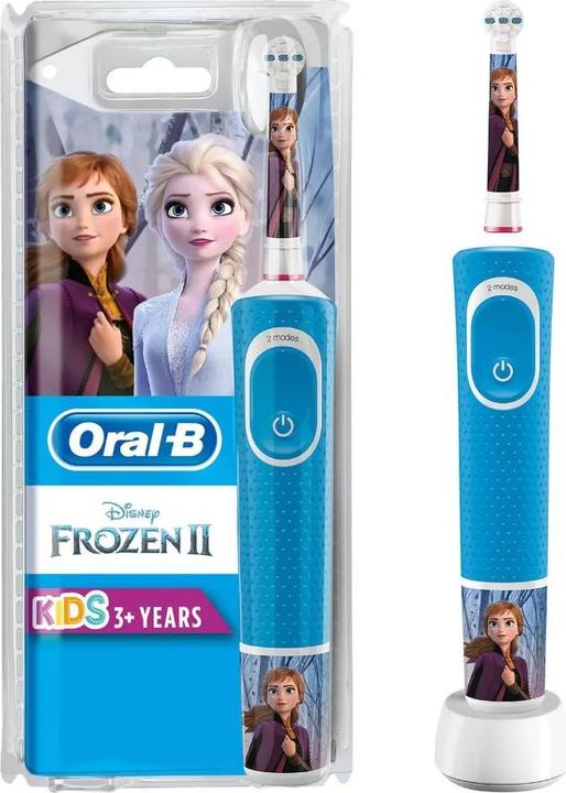 Produktbild Oral-B D100k Frozen 2 Gift Pack (Oszillierende Zahnbürste)