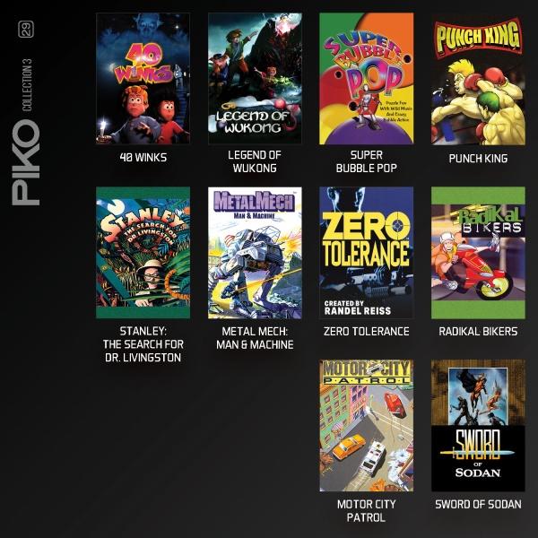 Actual product image Blaze Evercade Piko Collection 3 Cartridge (Evercade)