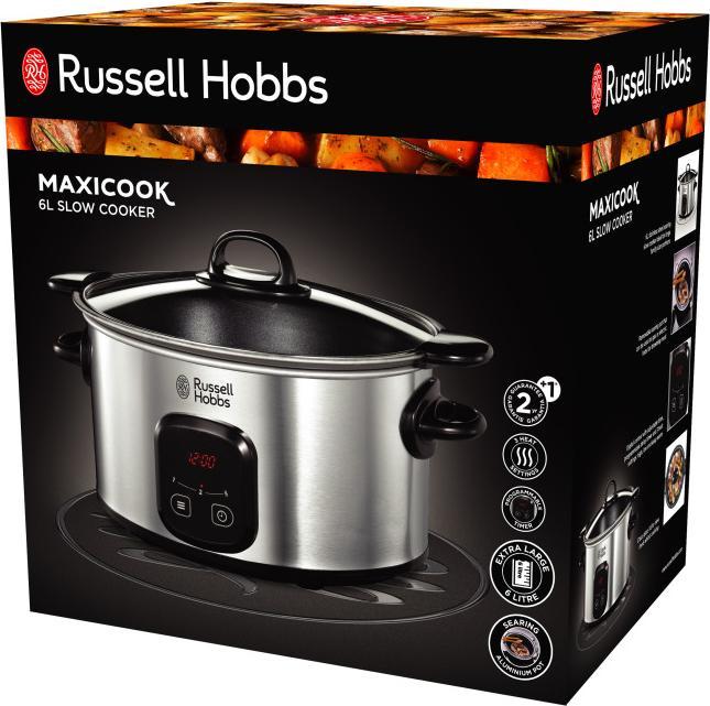 Actual product image Russell Hobbs 22750-56 MaxiCook digital slow cooker (CH plug)