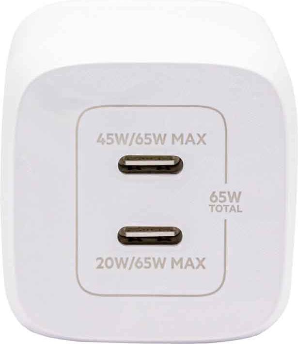 Actual product image Belkin Boost Charge Pro 2-Port GaN Charger (65 W)