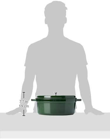 Actual product image Staub Cocotte (24 cm, Casserole + Stewpot, Cast iron)
