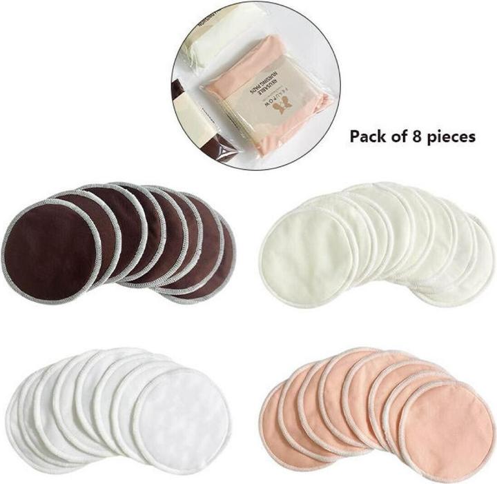 Image du produit Fraupow Coussinets d'allaitement lavables (8 x)