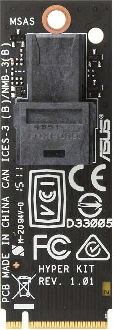 Produktbild ASUS Hyper Kit M.2 auf U.2/Mini-SAS Adapter