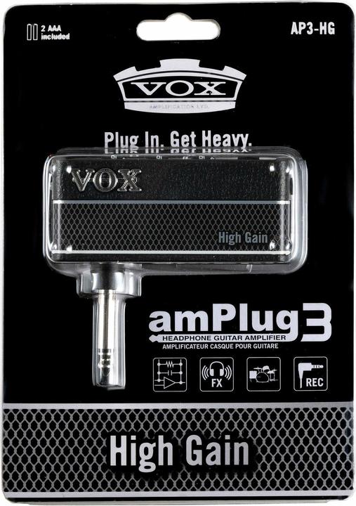 Actual product image Vox amPlug3 High Gain (Guitar)