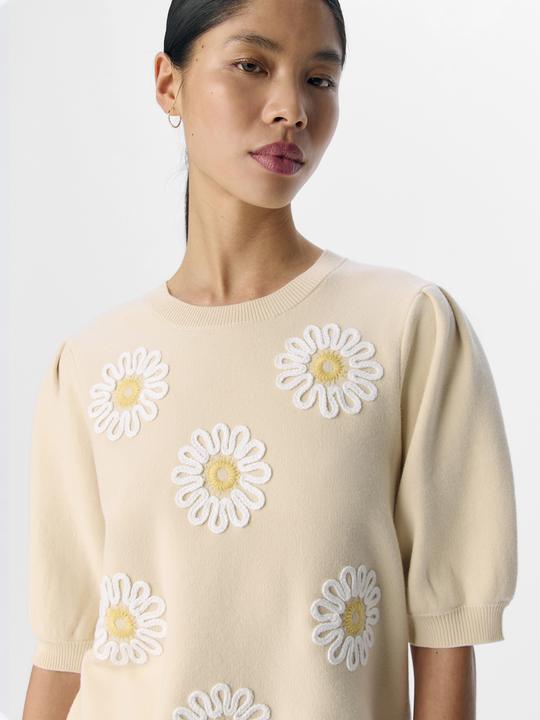 Produktbild Object Bestickter Stricktop (XS)