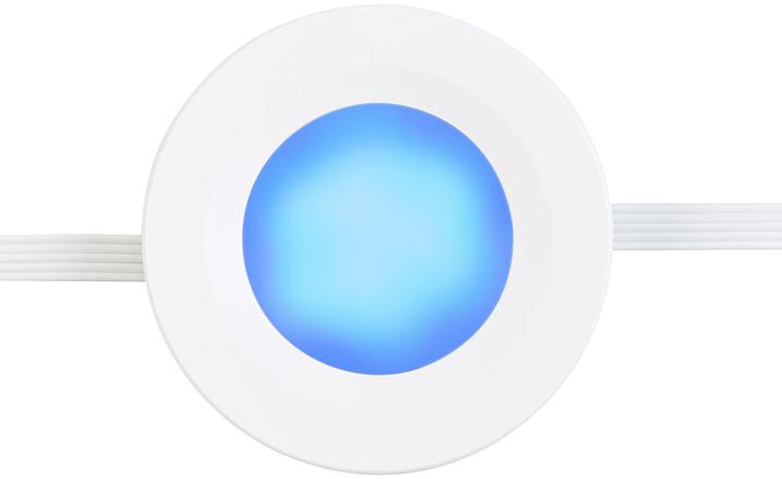 Image du produit Lunartec Jeu de 4 lampes d'extension pour les luminaires d'agencement LED ULA-100 (RGBW, 7 cm)