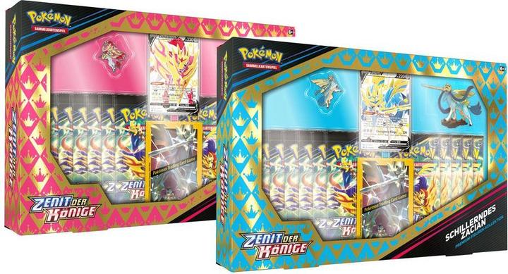 Produktbild Pokémon Zacian/Zamazenta Premium Figure Box (Deutsch)