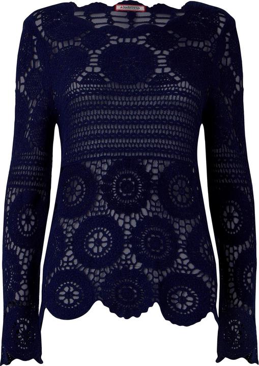 Actual product image Joe Browns Long Sleeve Crochet Jumper (M)
