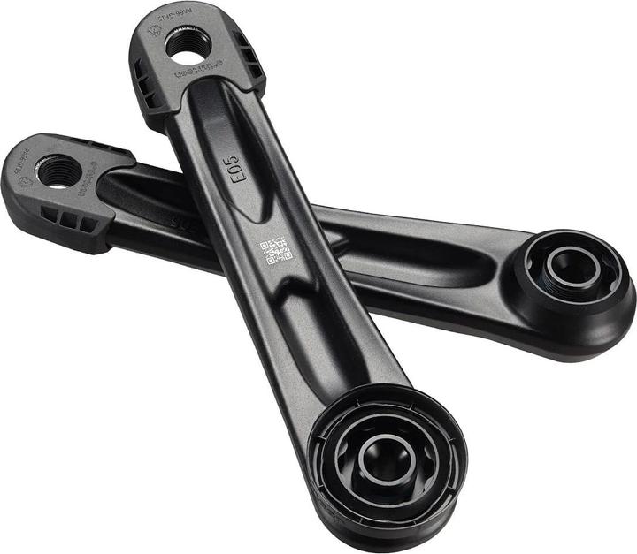 Actual product image e*13 Helix e*spec crank, 165mm, Bosch Gen4-Brose S Mag-TQ HPR50, Self Extractor, black (165 mm)