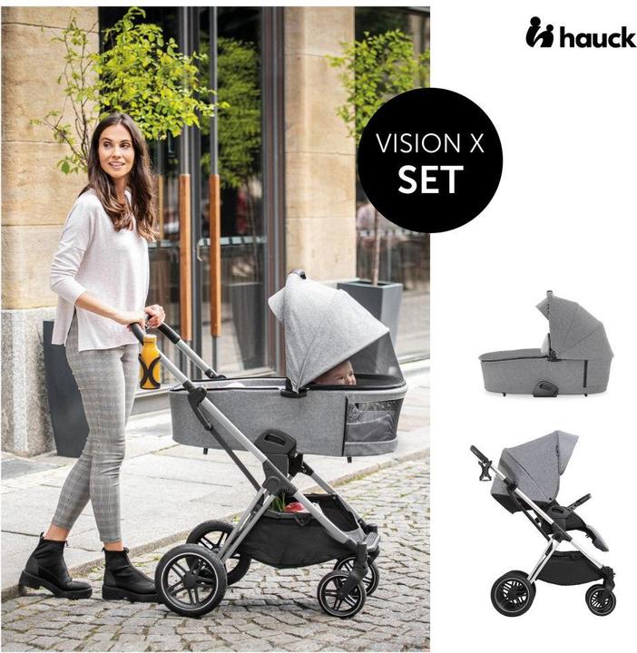 Produktbild Hauck 3in1 Kinderwagen-Set Vision X Trio Set Black