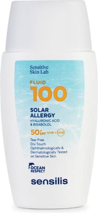Immagine prodotto Sensilis Ultrafluid 100 Protezione Solare Anti-Età con Acido Ialuronico e Vitamina E 40ml (Latte corpo, 40 ml)