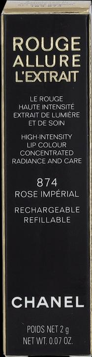 Actual product image Chanel Rouge Allure L'Extrait No 874 (874 Rose Imperial)