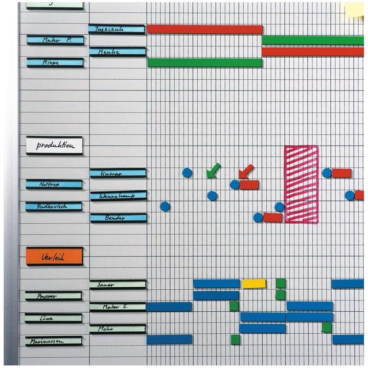 Produktbild Legamaster LEGAMASTE Jahresplaner Professional 7-404300 100x150cm für 75 Pers./Objekte (150 x 100 cm)