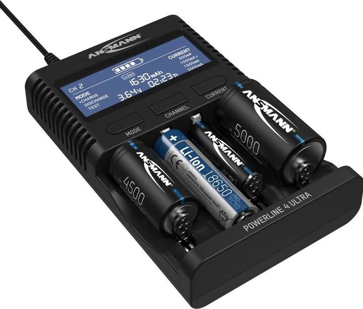 Produktbild Ansmann Powerline 4 Ultra (1 Stk., Ladegerät ohne Akku)