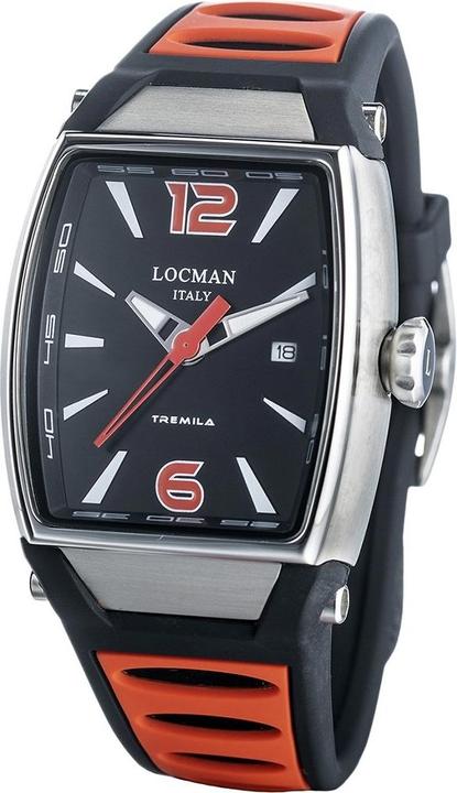 Produktbild Locman Italy Herrenuhr Tremila rot Ref. 0552A (Analoguhr, 50 mm)