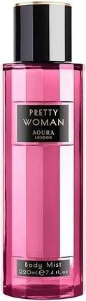 Aoura London Women's Pretty Woman Body Mist Fragrance Spray 220ml (Body Mist, 220 ml)