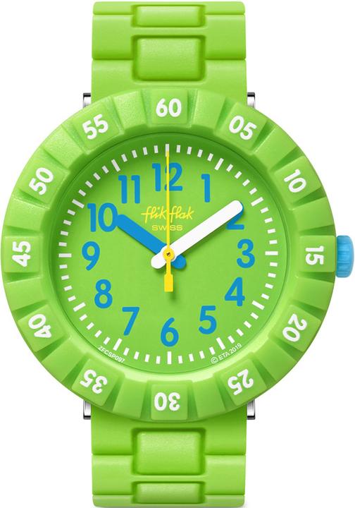 Flik Flak Solo Green (Montre analogique, 36 mm)