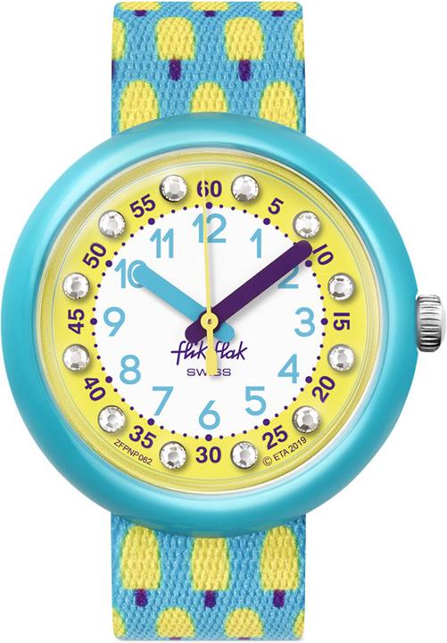 Actual product image Flik Flak Lemon Freeze (Analogue wristwatch, 32 mm)