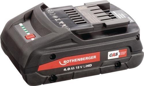 Image du produit Rothenberger Batterie 18 V 4,0 Ah Li-HD rechargeable (18 V)