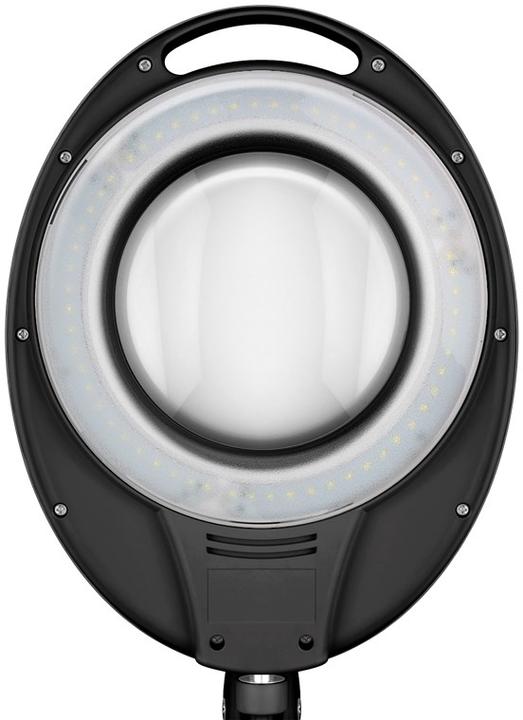 Image du produit Goobay Lampe loupe à pince à LED, 8 W, noire (650 lm)