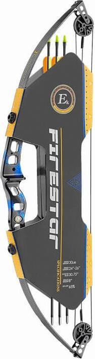 Actual product image Ek Archery Łuk bloczkowy Poe Lang EK Firestar 25 lbs carbon blue