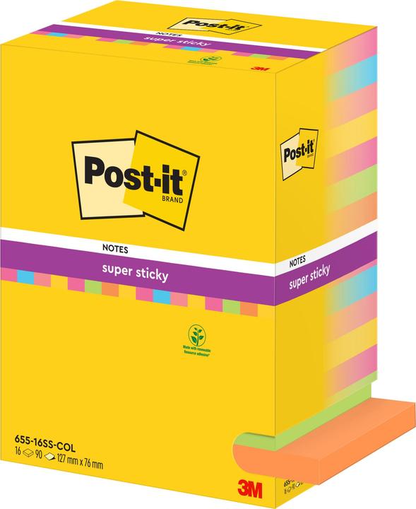 Immagine prodotto Post-it Super appiccicoso (127 x 76 mm)