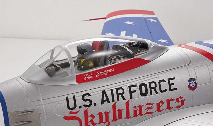 Image du produit FMS F-86 Skyblazer Jet EDF 80 PNP bleu - 122 cm (Avion à réaction)