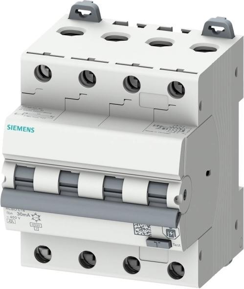 Produktbild Siemens FI/LS-Schutzschalter C10 3p+N 0,3A A 6kA 5SU1646-7FP10