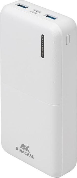 Produktbild Rivacase POWER BANK USB 20000 mAh/VA2572 Baltas (20000 mAh, 20 W, 20000 Wh)