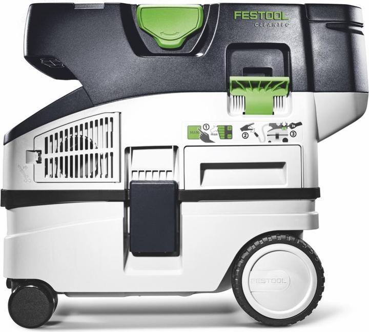 Immagine prodotto Festool CTLC MINI I Aspiratore senza filtro 36V (2x 18V) categoria L + 2x Batterie 4,0 Ah (Sistema di estrazione)