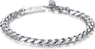 Sagapo S'Agapo Decent Steel Bracelet For Men Ripple Srp58