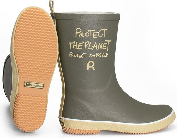 Image du produit Rouchette demi bottes de pluie protect the planet (38)