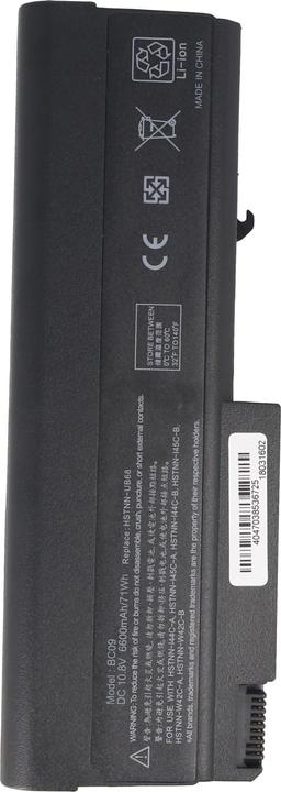 Image du produit AccuCell Akku passend für HP Compaq 6730B, Li-Ion, 10,8V, 6600mAh, 71,3Wh, black (6600 mAh)