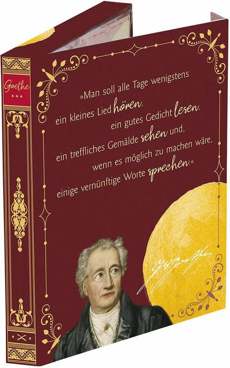 Produktbild Notizzettelbox »Goethe«