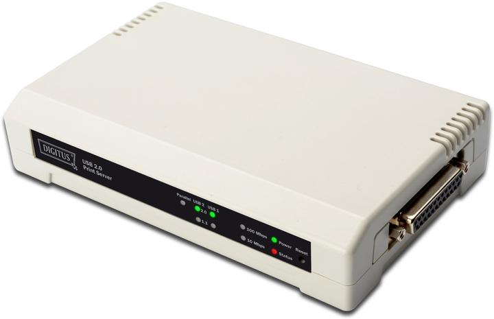 Digitus 2+1 port print server