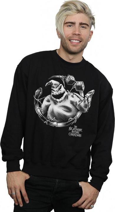 Immagine prodotto Disney Nightmare Before Christmas Ooogie Boogie Mono Felpa Uomo (4XL)