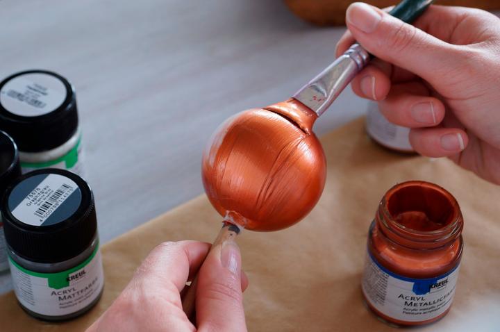Productafbeelding Kreul Acryl metallic verf, crème dekkend, 50 ml (Goud, 50 ml)