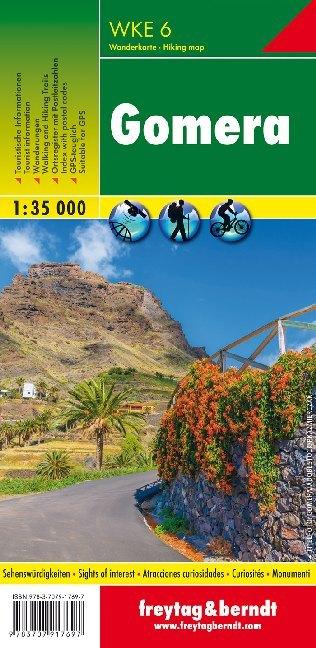 Produktbild Freytag & Berndt Wanderkarte Gomera 1:35.000