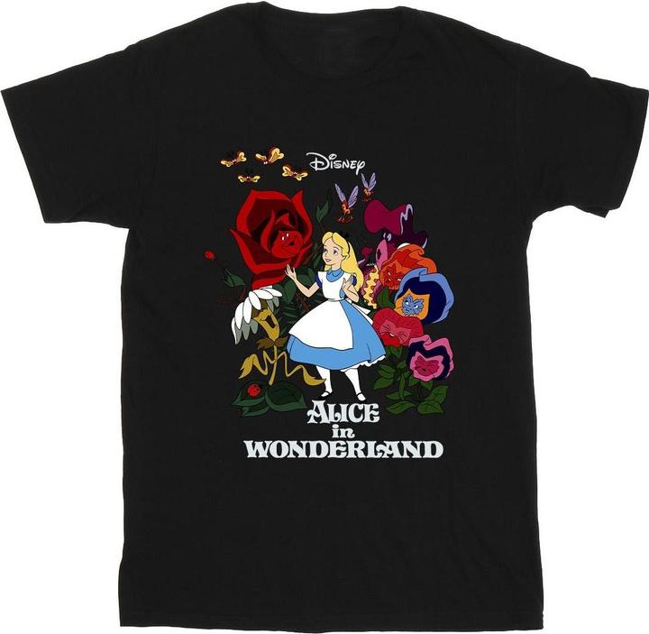 Disney Alice im Wunderland Blumen TShirt (XL)