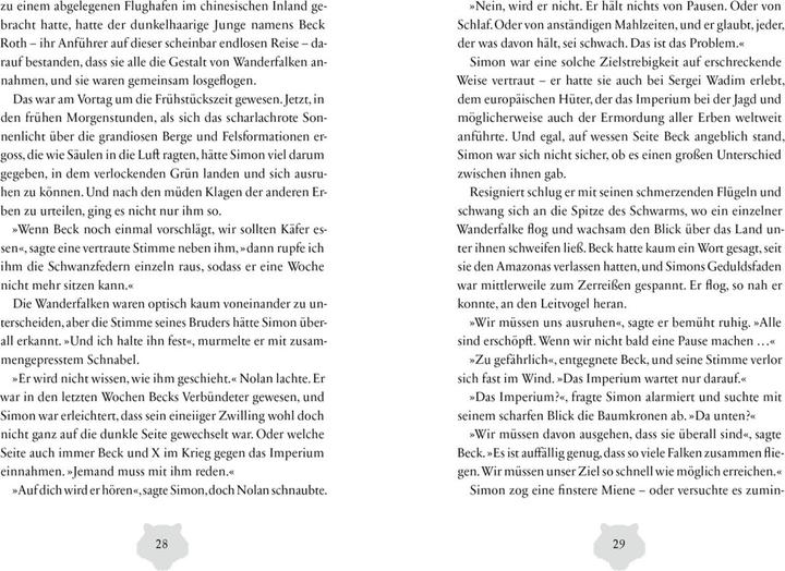 Actual product image The Heirs of Animox 5 The Revenge of the Tiger (Frauke Schneider, Aimée Carter, Maren Illinger, German)