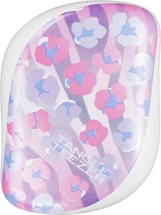 Immagine prodotto Tangle Teezer Perie pentru par Compact Styler Smooth & Shine Digital Leopard. Roz Viola