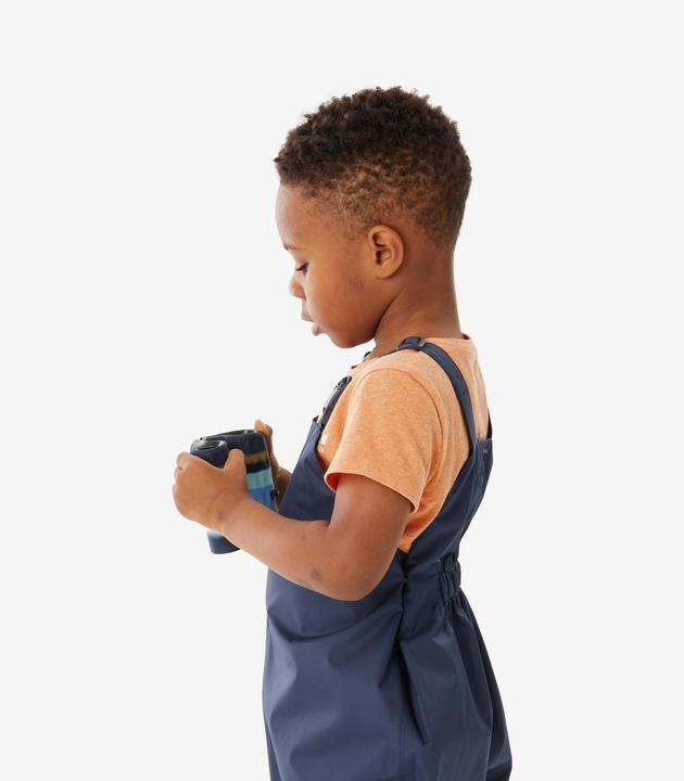 Produktbild Quechua Salopette imperméable de randonnée enfant 2-6 ans, NH100 bleu marine