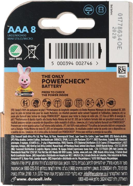 Produktbild Duracell Ultra (8 Stk., AAA)