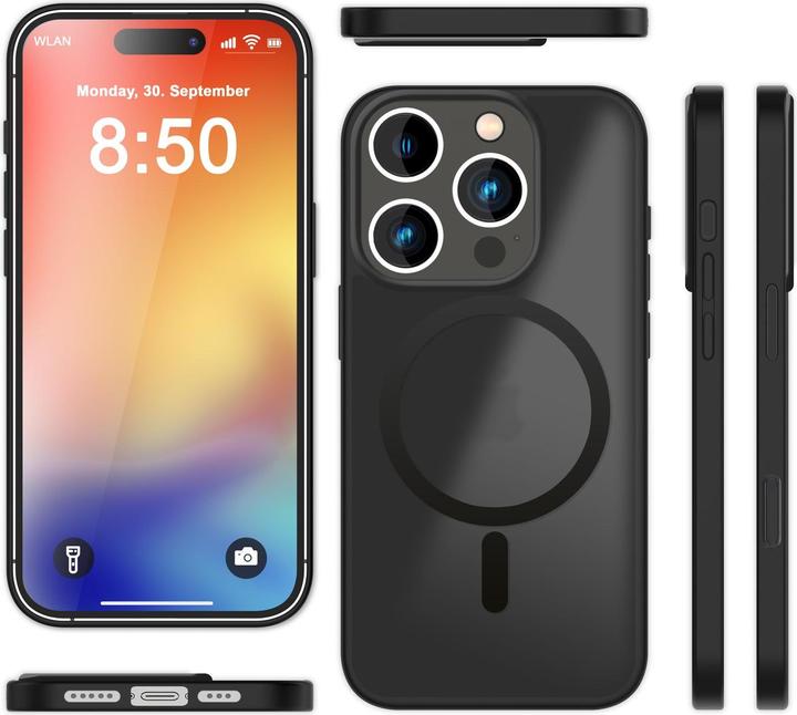 Image du produit Nalia Étui hybride mat avec fonction MagSafe (Apple iPhone 16 Pro)